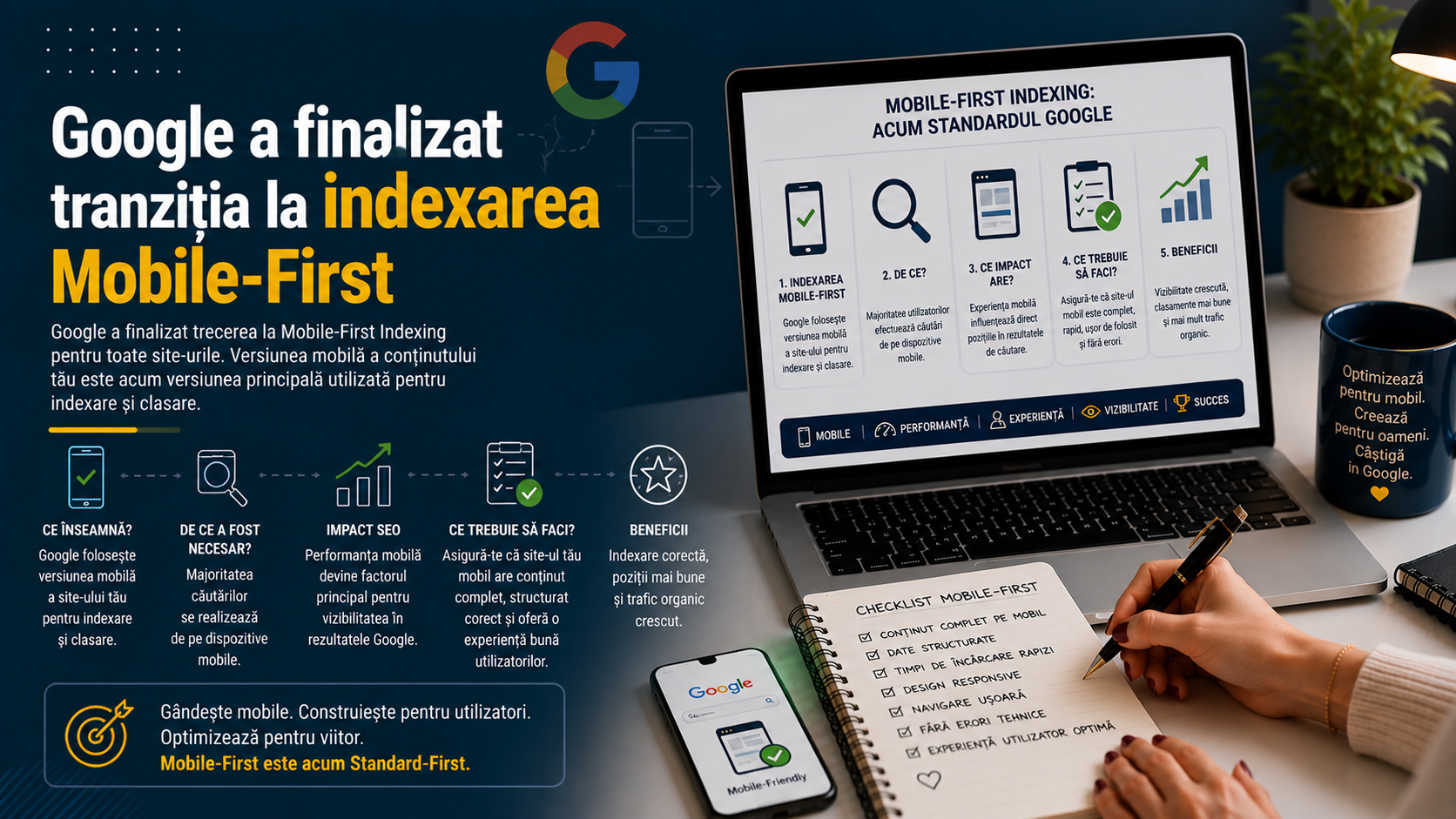 Google a finalizat tranziția la indexarea Mobile-First