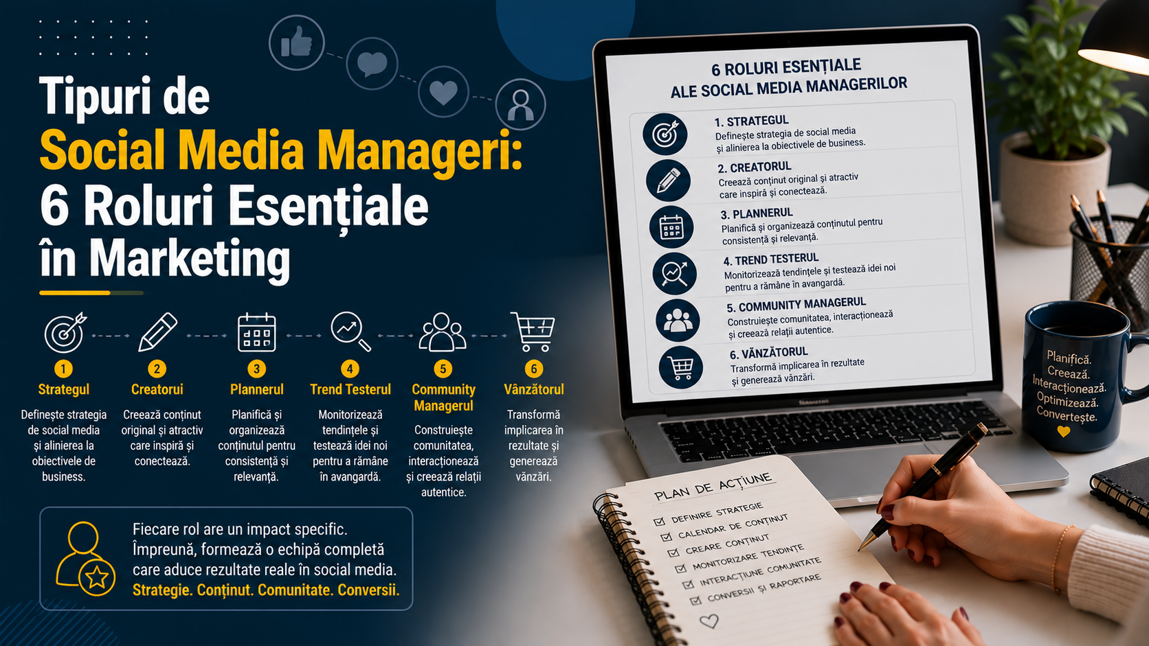 Tipuri de Social Media Manageri 6 Roluri Esențiale în Marketing